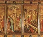 unknow artist The Medieval retable oil painting reproduction